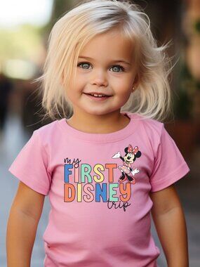 MY FIRST DISNEY TRIP kids t-shirt